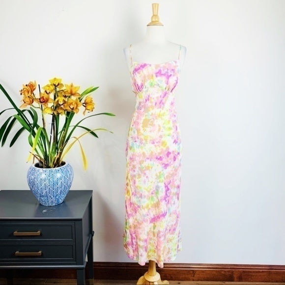 Anthropologie multi color dyed midi dress - Picture 7 of 14